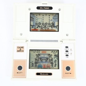 Nintendo Game & Watch Oil Panic OP-51 Multi Screen CIB Vintage Handheld Tested