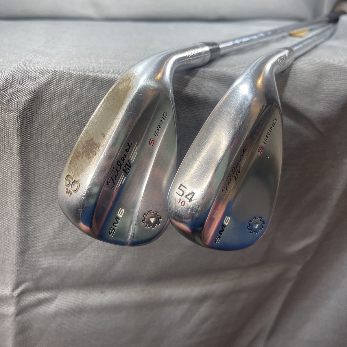 Titleist Vokey SM6 Wedge Set of 54 S and 60 S Steel RH Midsize