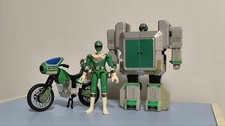 Power Rangers Zeo Ohranger Green Figure Machine Megazord set BANDAI Japan