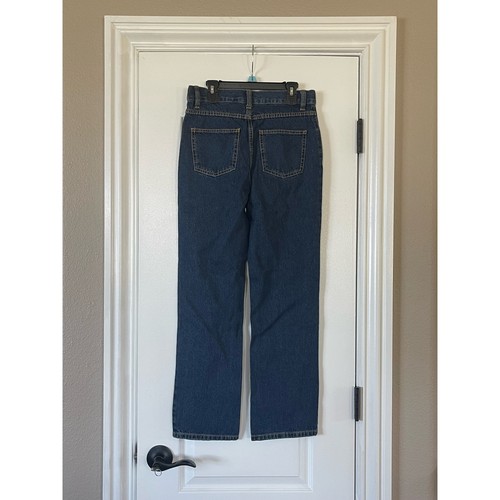 NWT Roebuck & Co Boys Slim Straight Blue Denim Jeans Size 14 - Picture 2 of 6