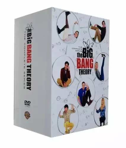 The Big Bang Theory Complete TV Series Season 1-12 DVD 37-Disc Box Set ...