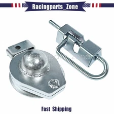 Trailer Gooseneck Coupler Head with Handle, 30000 pound rating fits 2-5/16" ball