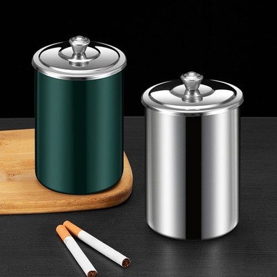 Beautiful Stainless Steel  Ashtray for Car, Home Living, Room Office, Balkon.