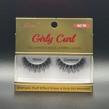 [4 PAIRS] MISS LASHES Girly Curl Voluminous Mult-Layere Eyelash Extension GC111