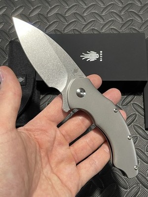 Kizer Knives - Roach - Titanium Scales w/ a S35VN Blade.