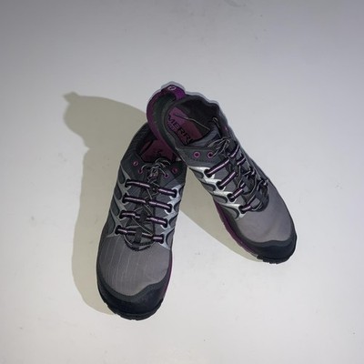 Merrell Shoes Womens Size 8.5 Gray The Glove Dark Shadow Barefoot Vibram J68276