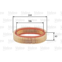 Valeo Luftfilter Filtereinsatz FüR Renault Super 5 1.4 Rapid Kasten Nissan