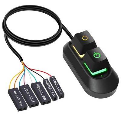 External Remote Power Switch for Desktop PC Motherboard - Easy Start