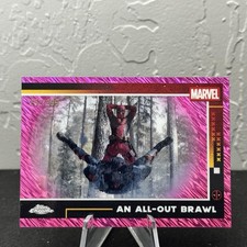 2025 Topps Chrome Deadpool An All-Out Brawl #52 Pink Shimmer /299