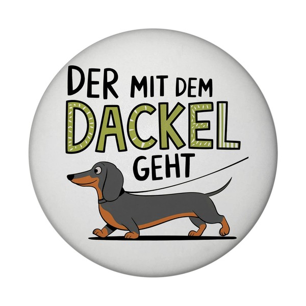 Pummeliger Dackel - Der Mit Dem Dackel Magnet-image