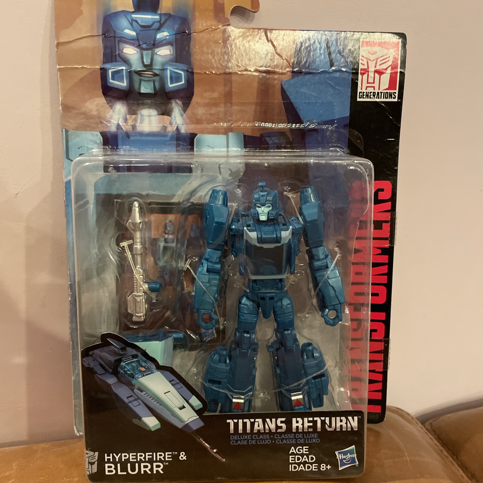 Transformers Titans Return Autobot Hyperfire & Blurr Deluxe Class Hasbro 2015