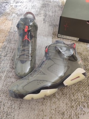 Air Jordan 6 x Travis Scott Olive Gr. 45 Neu CN1084 200