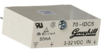 Grayhill 70-IDC5 I/O Modules, 70X-IDC Series, DC Input Module, 5VDC