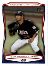 2010 USA Baseball #USA38 Nick Ramirez - BB