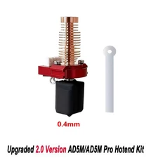 Upgrade Hotend Brass Harden Steel Nozzle For Flashforge Adventurer 5M / 5M Pro