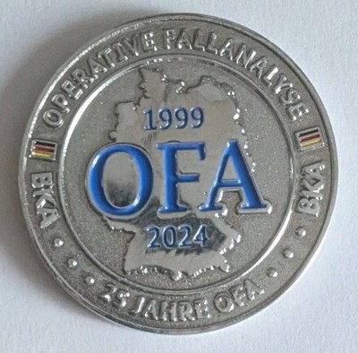 Coin Polizei BKA Bundeskriminalamt Operative Fallanalyse Jubiläum 25 Jahre