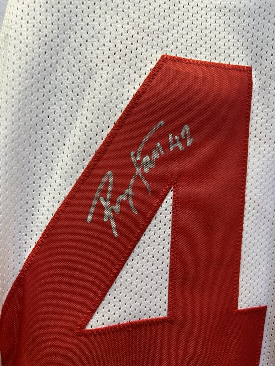 Ronnie Lott Signed San Francisco 49ers #42 Jersey Auto W/ COA