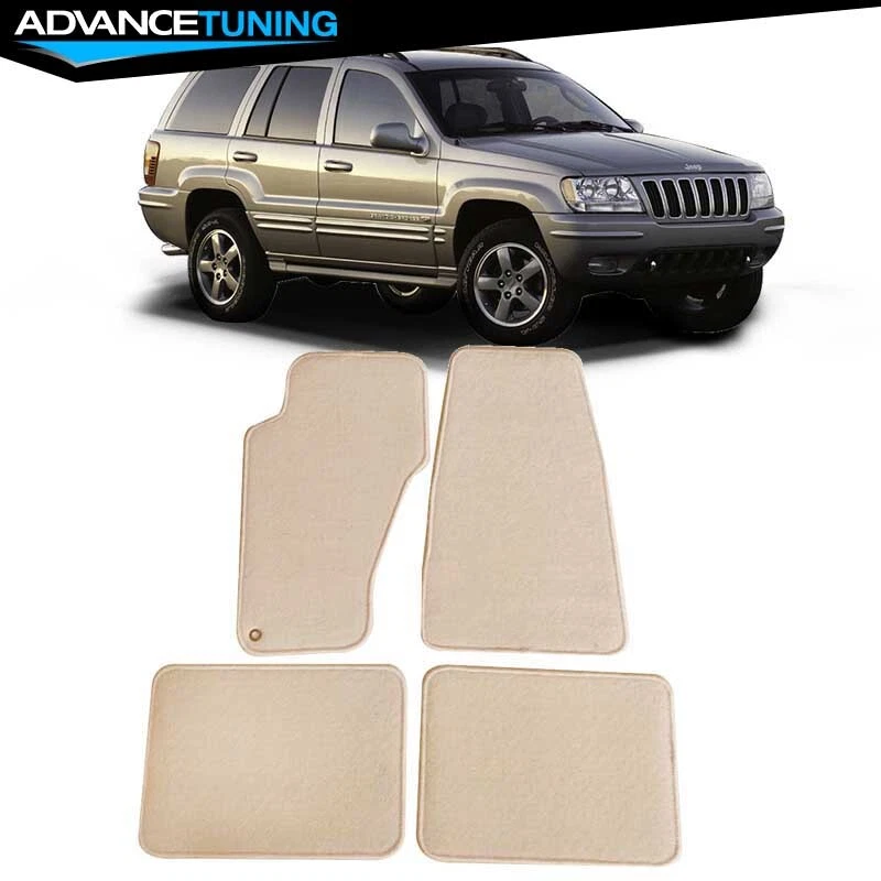 Fits 99 04 Jeep Grand Cherokee Sedan Floor Mats Carpet Front