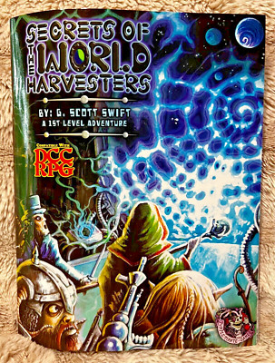 Secrets of the World Harvesters (signed) - DCC RPG - Purple Pirate Games
