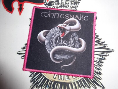 Whitesnake Patch Aufnaher Kutte Hard Rock Metal Glam Hair Metal Dokken