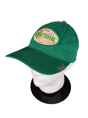Corona ''Hecho En Mexico'' Mas Fina Hat Baseball Cap Strapback One Size Green