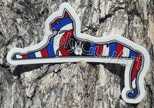 Cats Under The Stars Jerry Hand Sticker Grateful Dead Sticker FREE SHIPPING!!!