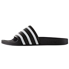 adidas black adilette slides