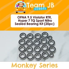 OFNA 9.5 Violator RTR, Hyper 7 TQ Sport Nitro  - 20 Pcs Sealed Bearings Kit