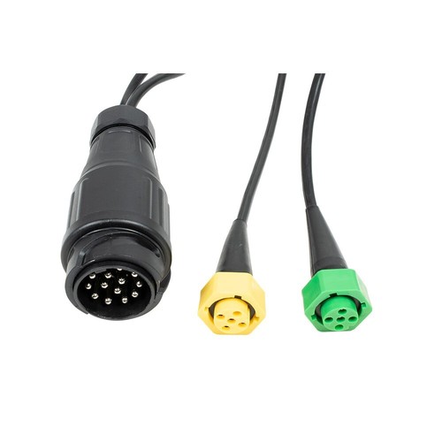 Anhängerkabel 5m 13 polig Stecker Kabelbaum Versorgungs -Hauptkabel mit Bajonett - Bild 2 von 2