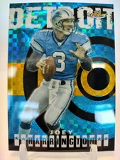JOEY HARRINGTON /150 Gold XFRACTOR 2004 Topps Finest Football Refractor #3 Lions