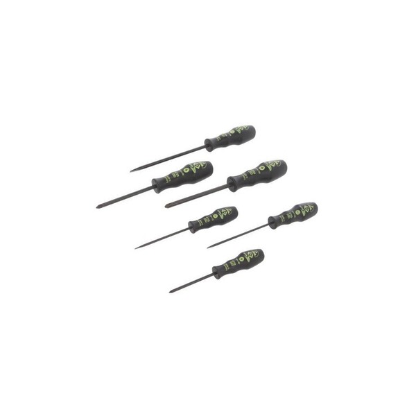 T4741ESD Schraubendreher Anz.Stk: 6 Esd LöTspitze: Pozidriv®,Flach C.K-image