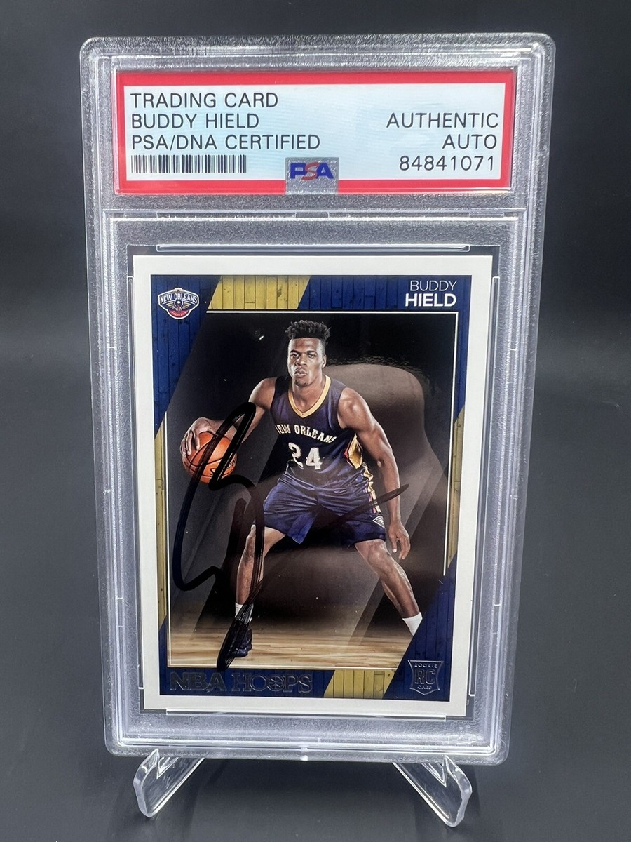 Buddy Hield Signed 2016-17 NBA Hoops RC IP Auto PSA/DNA Indiana 