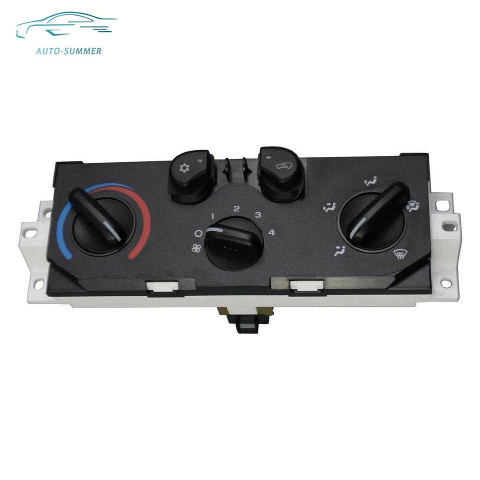 Panel de control de tablero de aire acondicionado/calentador de temperatura para Chevrolet Colorado GMC Canyon 04-12 Foto 3 de 4