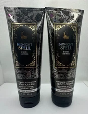Bath & Body Works Midnight Spell Body Cream 8 oz x2