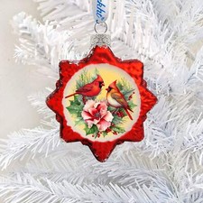 Christmas Wreath Mercury Glass Ornaments by G. Debrekht - Christmas Decor - 7760