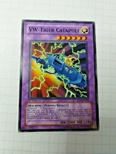 Yu-Gi-Oh VW-Tiger Catapult Elemental Energy EEN-EN030 Unlim. Com.-Edge Wear-Pics