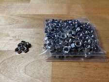 304 Stainless Steel Hex Nuts M5-0.8 200 pieces 