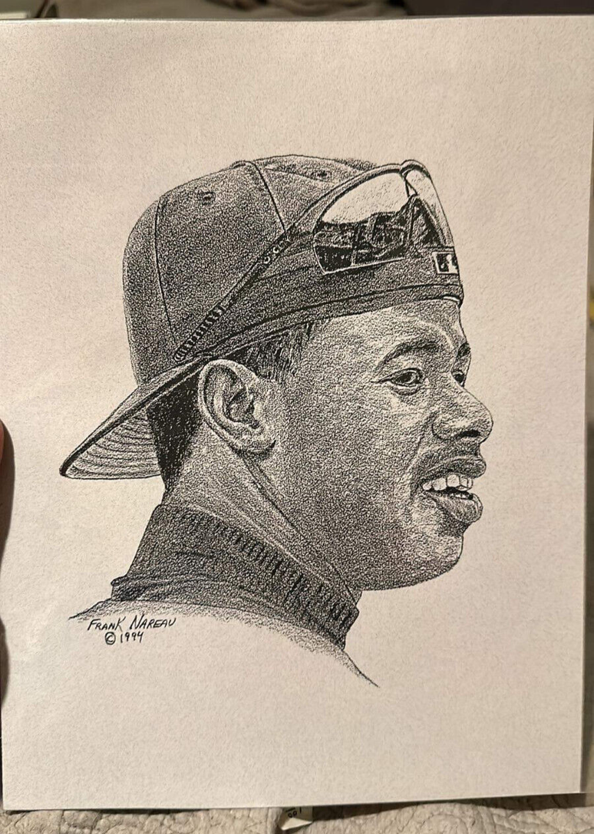 MLB Ken Griffey Jr. Limited Pencil Drawing 8.5
