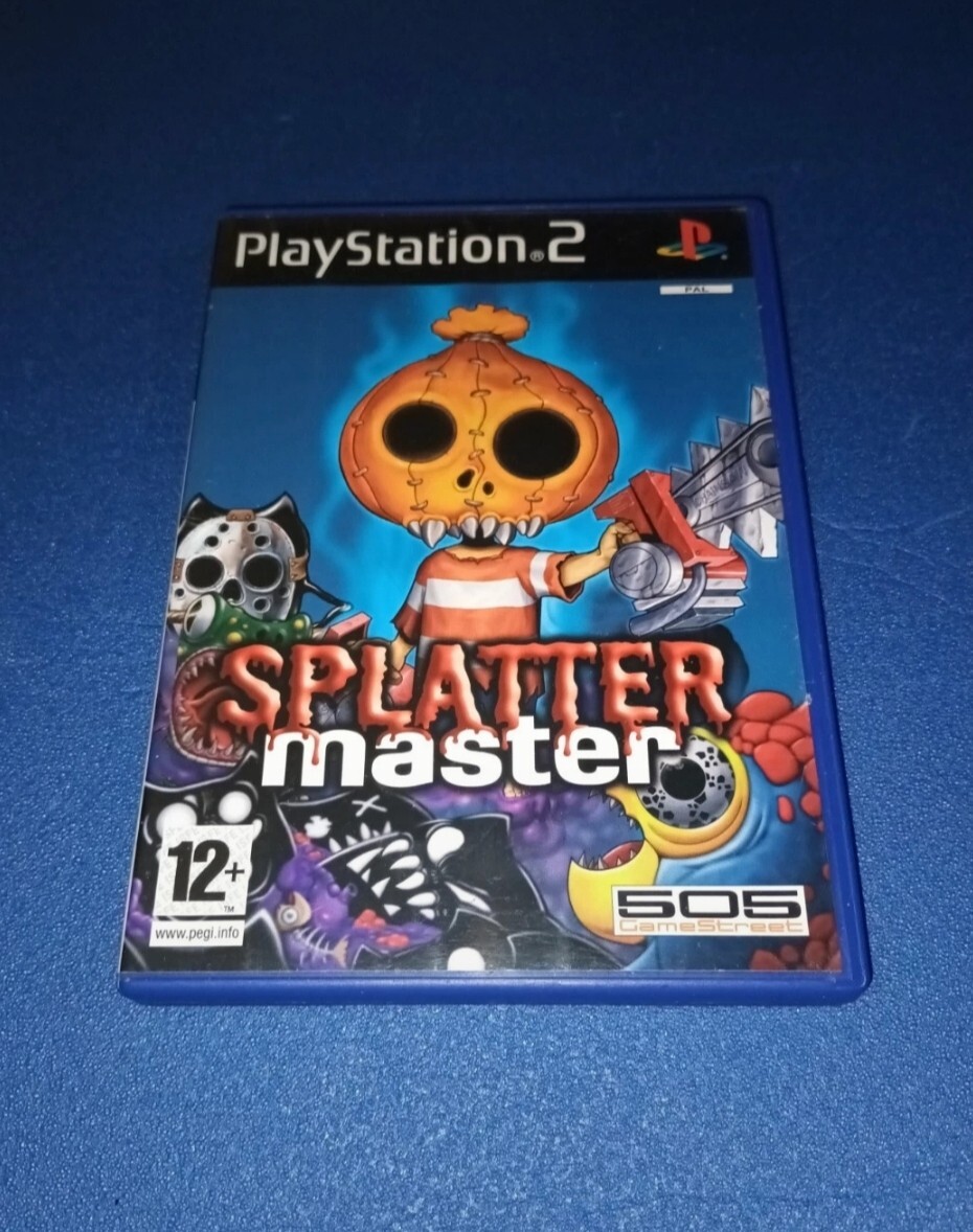 Splatter master ps2 Playstation 2