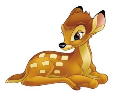 Bambi Essbar Deer Party Tortenaufleger Torte  Geburstag Zuckermasse + TEXT