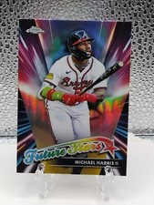 2024 Topps Chrome Update Future Stars Refractor FSU-6 Michael Harris II, Atlanta