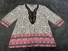 Ambia Bluse Damen Gr. 42 / L Mega Goa Hippie Festival Style!! Neuwertig!!