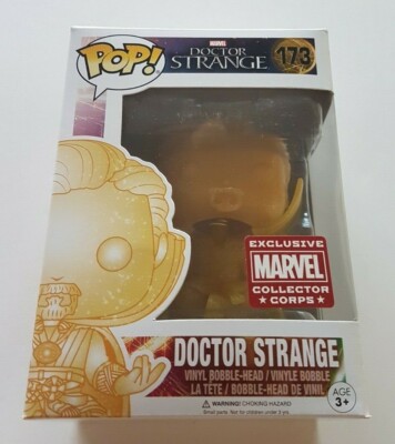 Funko Pop Marvel 173 Doctor Strange Levitation Marvel Collector Corps Exclusive