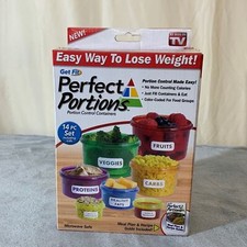 Perfect Portions Portion Control Containers as seen on tv