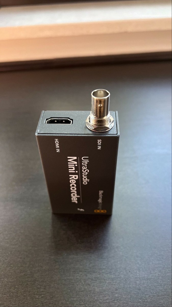 値下げ Blackmagic UltraStudio Mini Recorder Blackmagic Design UltraStudio Mini Recorder - Thunderbolt