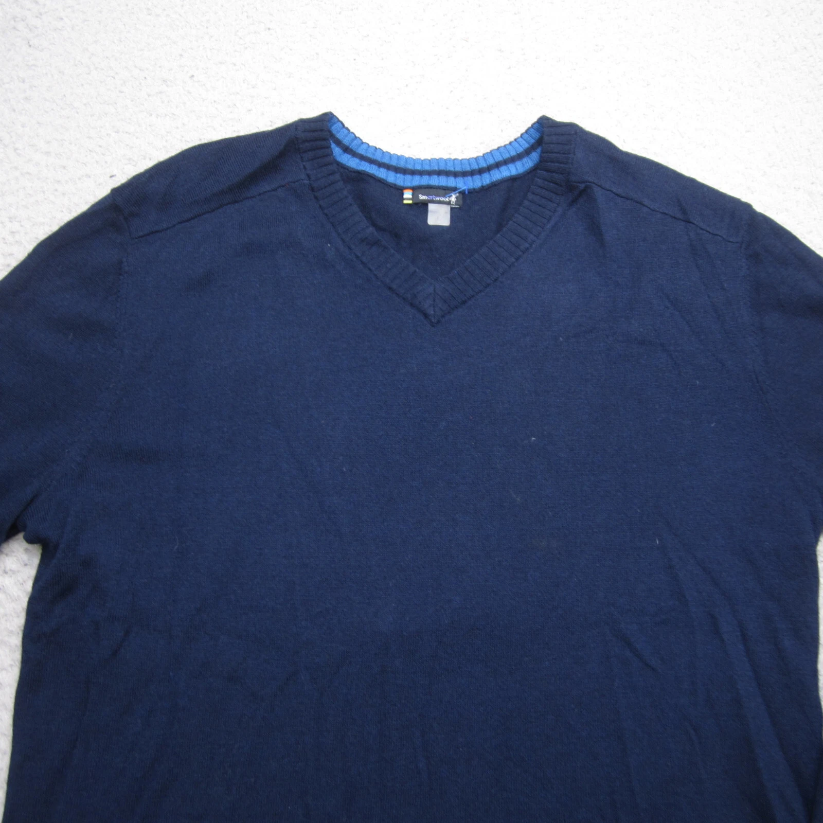 smartwool sparwood merino wool v neck hiking casual sweater