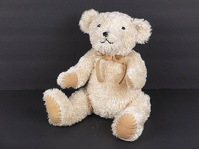 Pottery Barn Kids Bear Plush Stuffed Animal Pbk Tan 10 Sitting