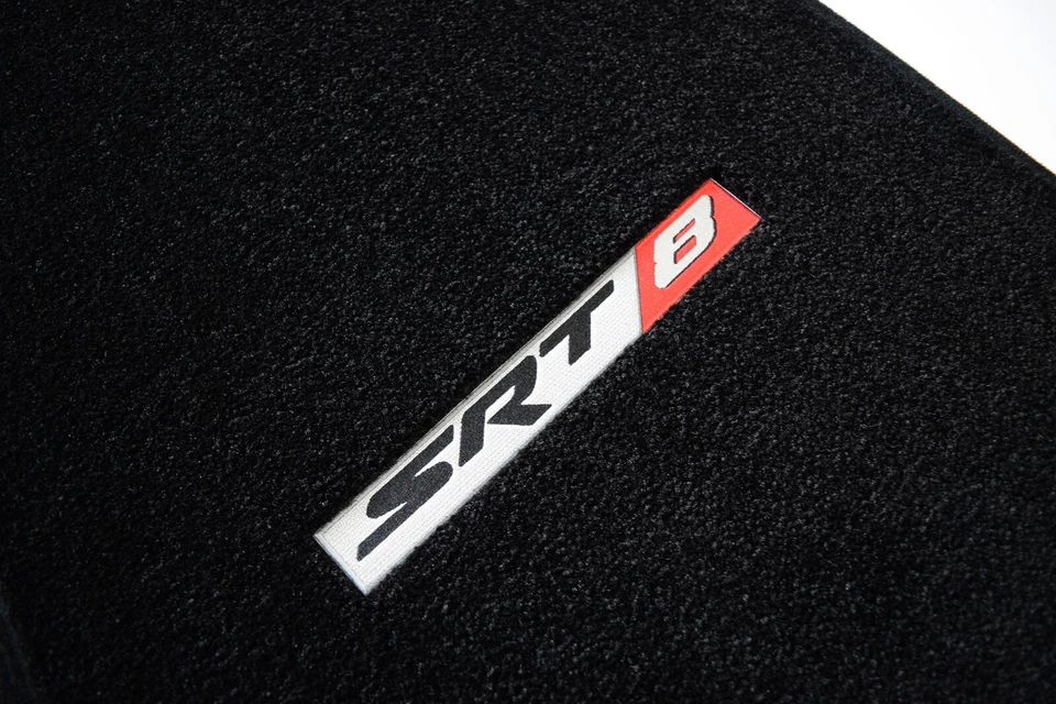 Alfombrillas Chrysler 300 SRT8 2005-2010 4 alfombrillas 4 logotipos bonita actualización premium 32 oz Foto 3 de 4