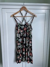 Urban Outfitters/Pins and Needles dress Black with floral design Size Small