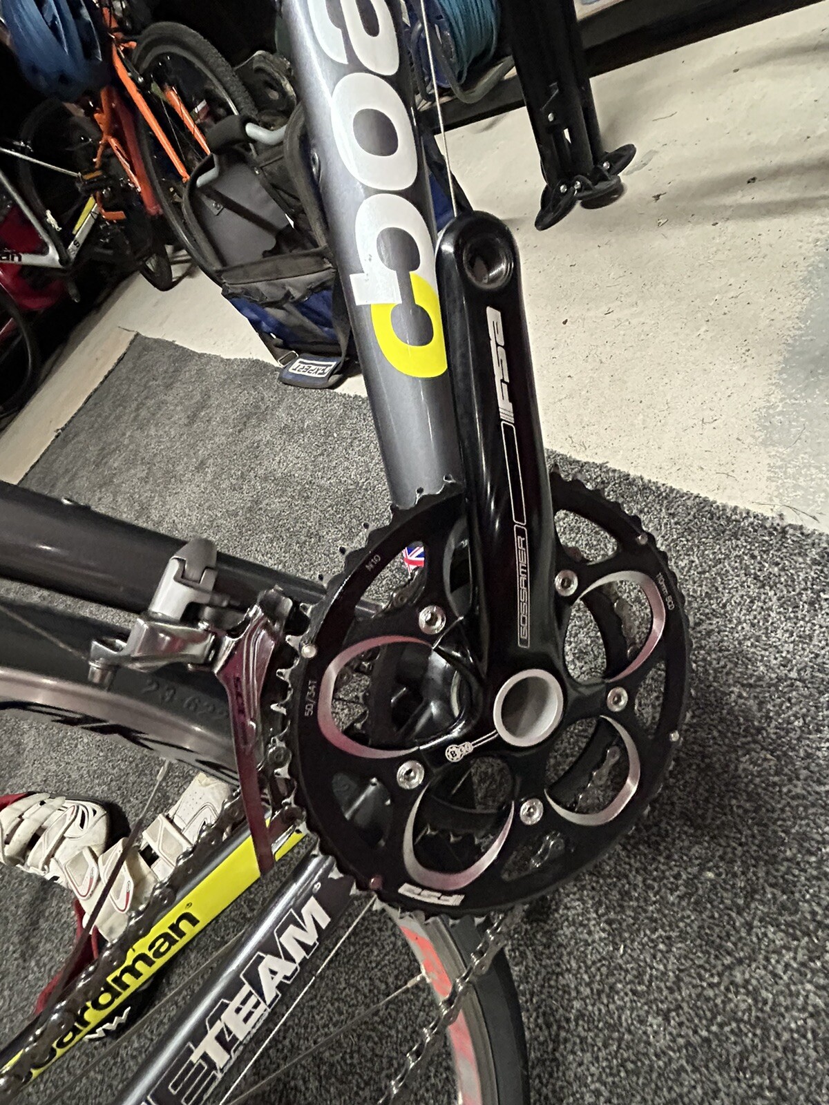 Boardman Team 3X AISL Medium 52cm Adult Road Bike Alloy Frame Mavic